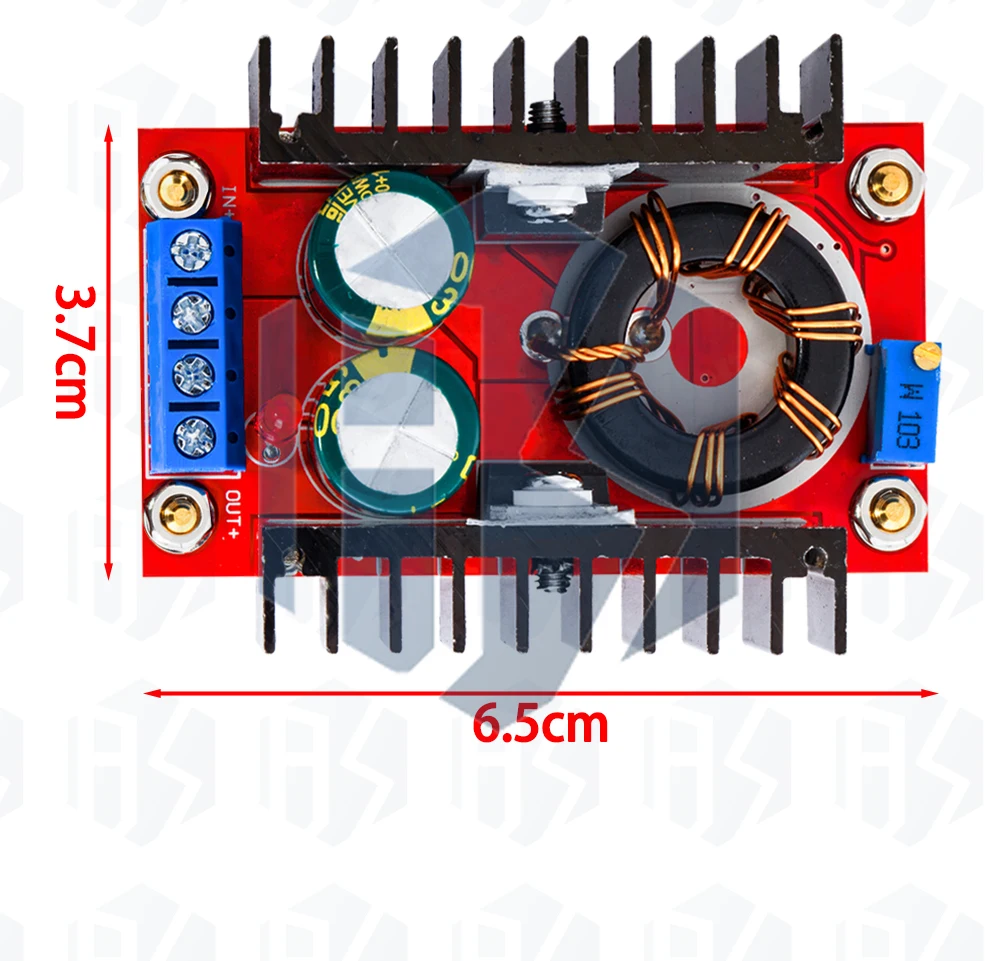 1 ~ 10PCS EGBO DC CC 9A 150W Boost Converter 300W Buck Converter 5-35V zu 1,2-35V Power Modul – Detail 8