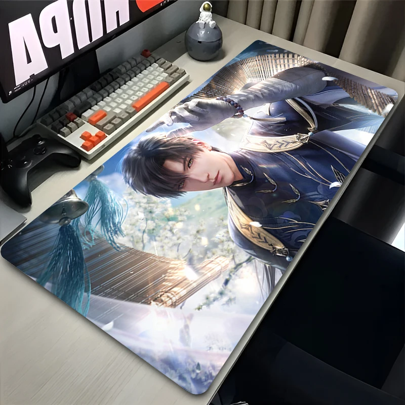 Mouse Pad Love And Deepspace Zayne Desk Mouse Mat Laptop Gamer Anime HD Print Mousepad PC Gaming Accessories Table Keyboard Pad 4