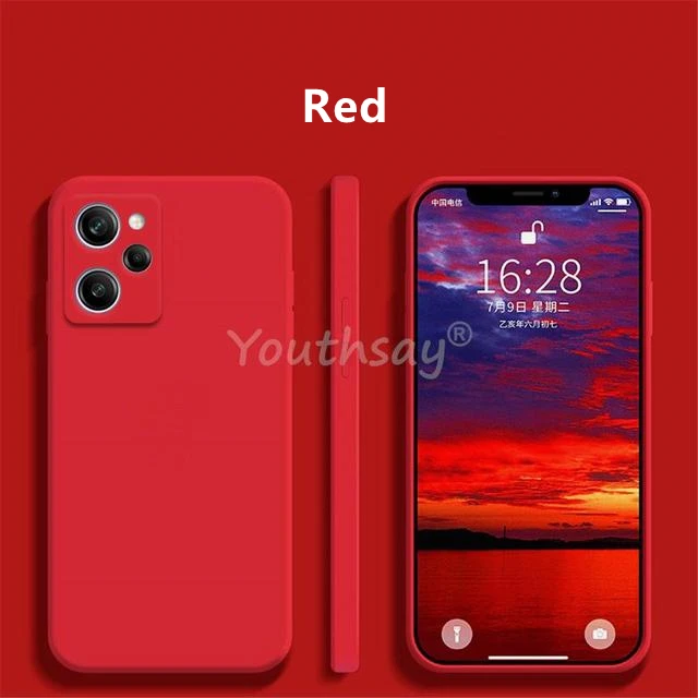 Premium Liquid Silicone Soft TPU Phone Case Cover
