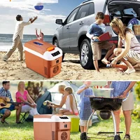 15L, 20L réfrigérateur automatique double usage de voiture et de maison 2025 été Camping en plein air pique-niques écran d'affichage numérique voiture Mini réfrigérateur 2