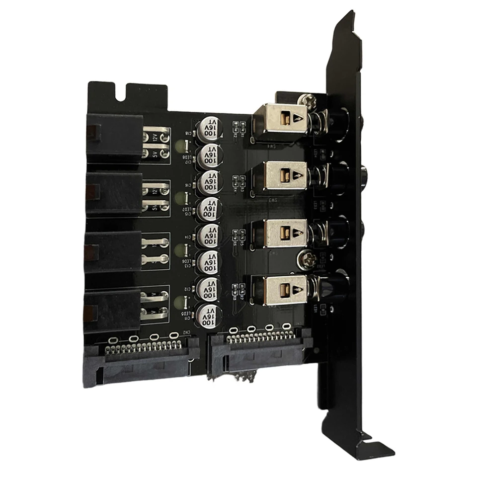 Dual Channel Power Expansion Card with SATA Cable