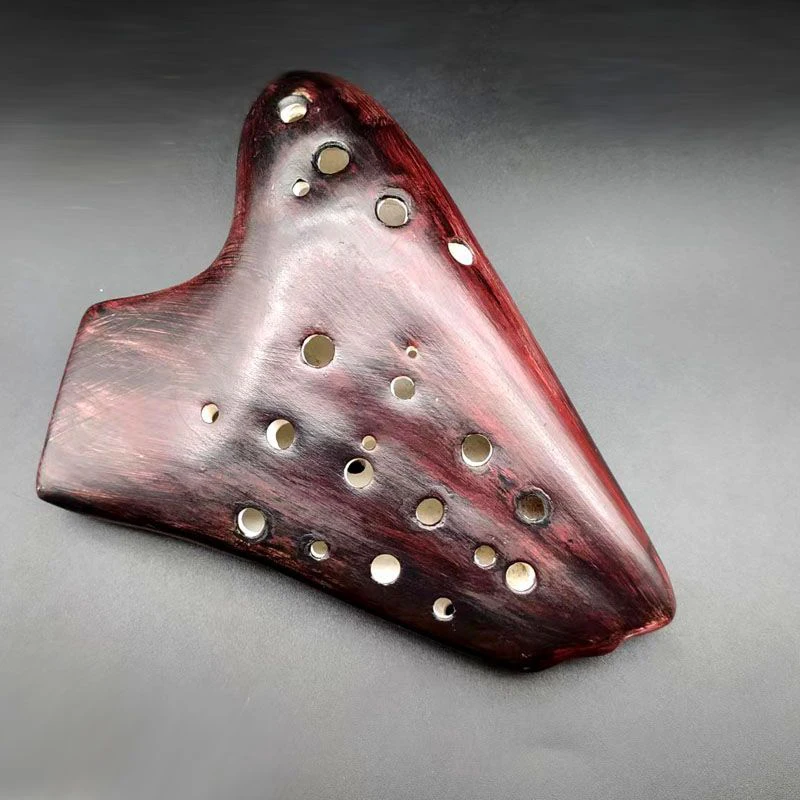 Ceramic Ocarina Rare Triple Alto Ocarina 16 Holes Professional Musical Instrument Accessories Party Wedding Gift