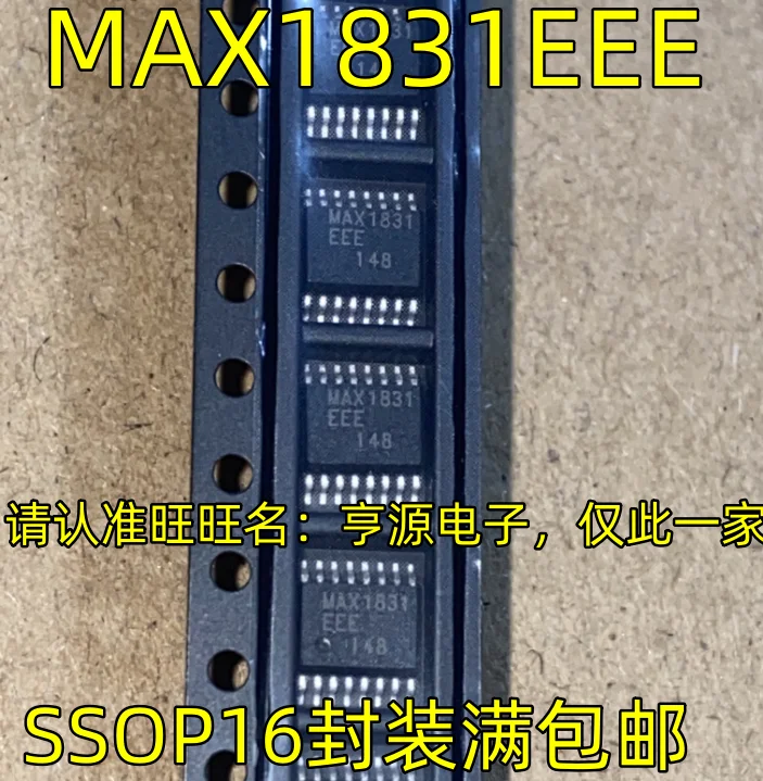 

Новый чипсет MAX1831EEE SSOP16 IC MAX1831EEE IC, оригинальный чипсет IC, 10 шт.