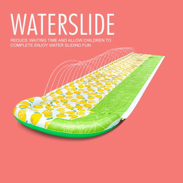 Spraying Water Slide Outdoor Water Play Sport Toy for Parents-Children with Bodyboard Durable PVC Water Toy Party Supply 1