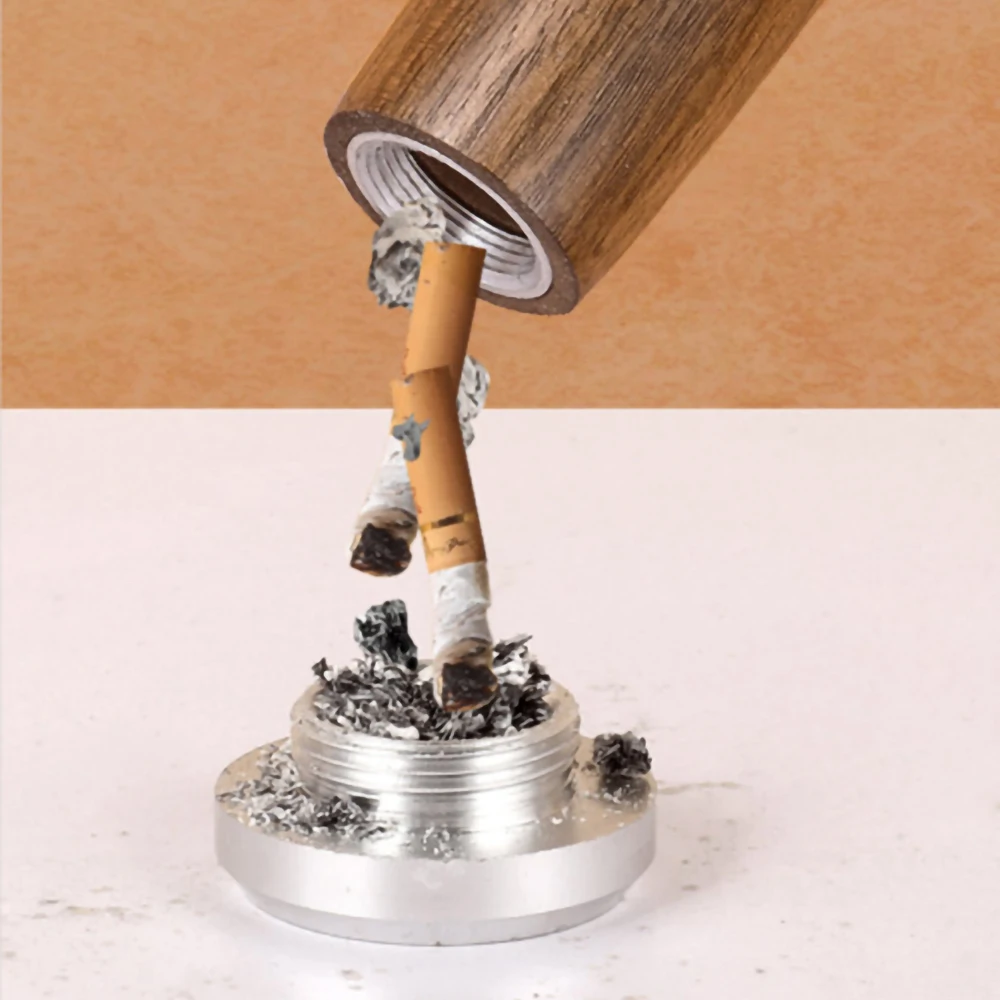 Mini Walnut Ashtray Multifunctional Car Anti-flying Ash Free Ash Environmental Protection Cigarette Cover Car Ashtray portable ashtray cigarettes ashtray silicone ashtray stainless steel ashtray metal ashtray air purifier ashtray wood ashtray ceramic ashtray
