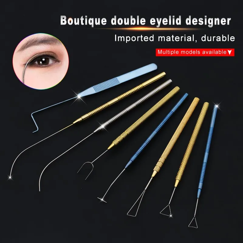 Double Eyelid Designer Stainless Steel Heavy Duty Simulator Korean Eye Quantitative Shaped Artifact Beauty Plastic Tool double eyelid designer nano non marking buried surgical tool simulator eye double eyelid measuring instrument plastic surgery in