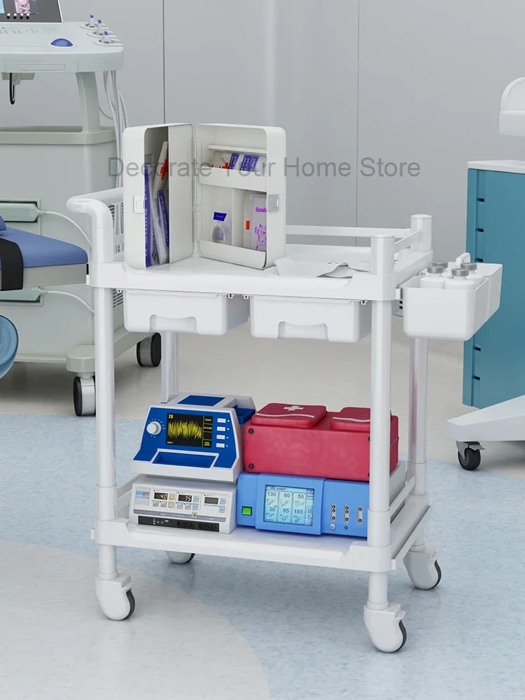 Beauty Manicure Hairdresser Salon Trolley Medical Cosmetic Salon Trolley Tattoo Pedicure Chariot Coiffure Beauty Furniture KMST