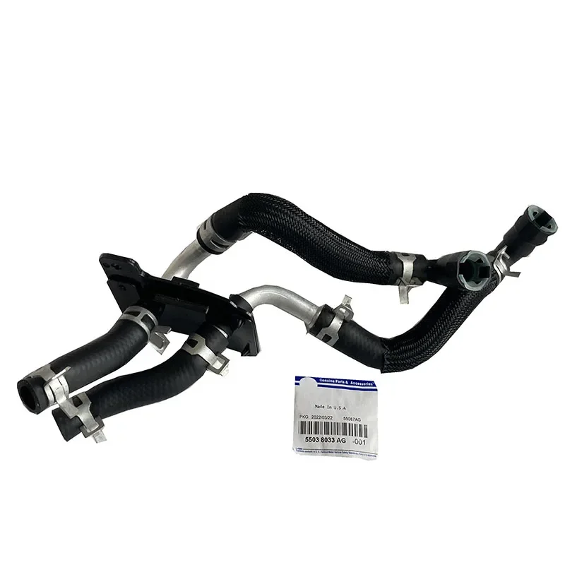 

NBJKATO Brand New Heater Supply And Return Hose And Tube 55038033AA 55038033AG For Jeep Grand Cherokee 3.0 2014-2019