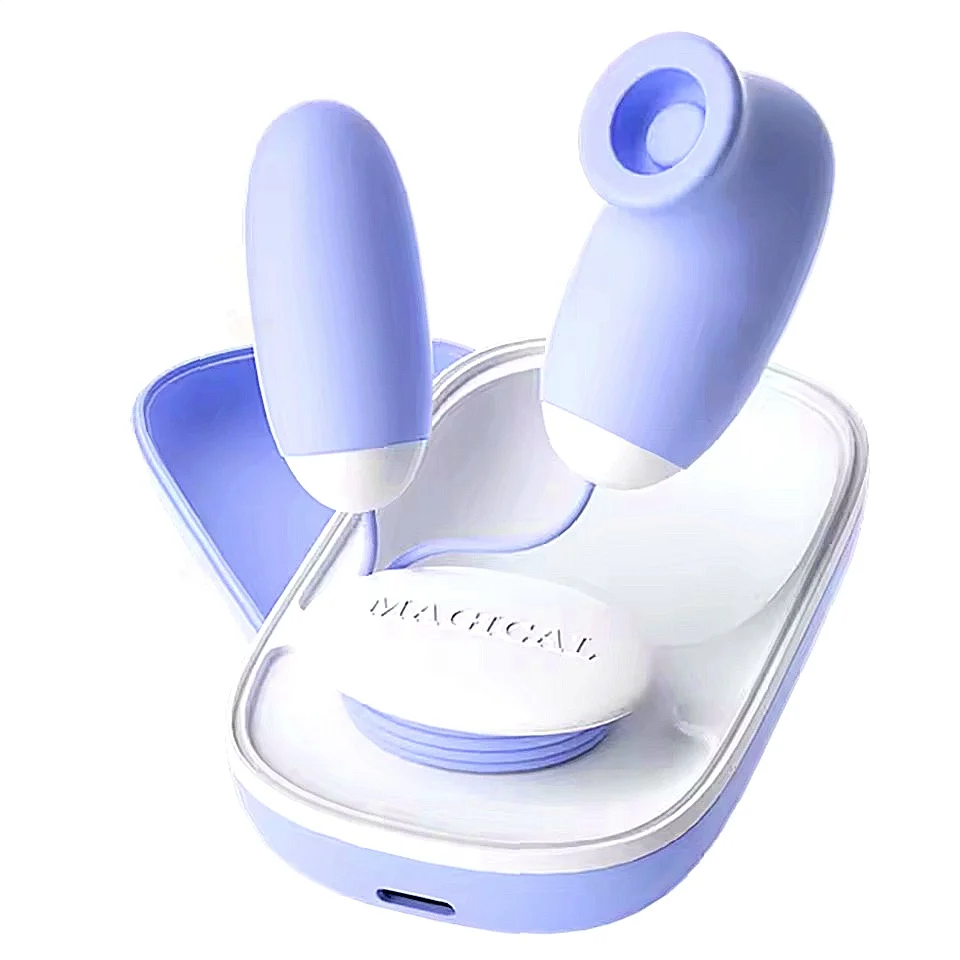 Portable Vibrating Eggs Strong Vibration Vacuum Sucking Masturbation G Spot Clitoral Sucking Stimulation Sex Toys For Women
