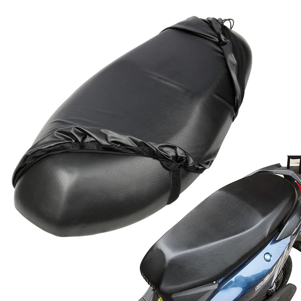 

Universal Elastic Motorcycle Rain Seat Cover Flexible Waterproof Saddle Cover Dust UV Sun Snow Protect Motorcycle Accessories