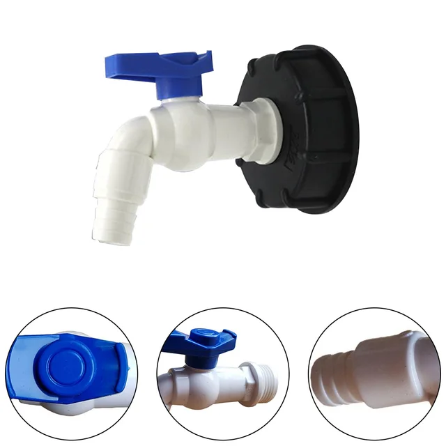 Víztartály Adapter Műanyag Kerti Csap 3/4 Hüvelykes Bspm Szelep Szerelvények Tömlő Növényi Öntözőszelep Vízcsatlakozó - Image 4