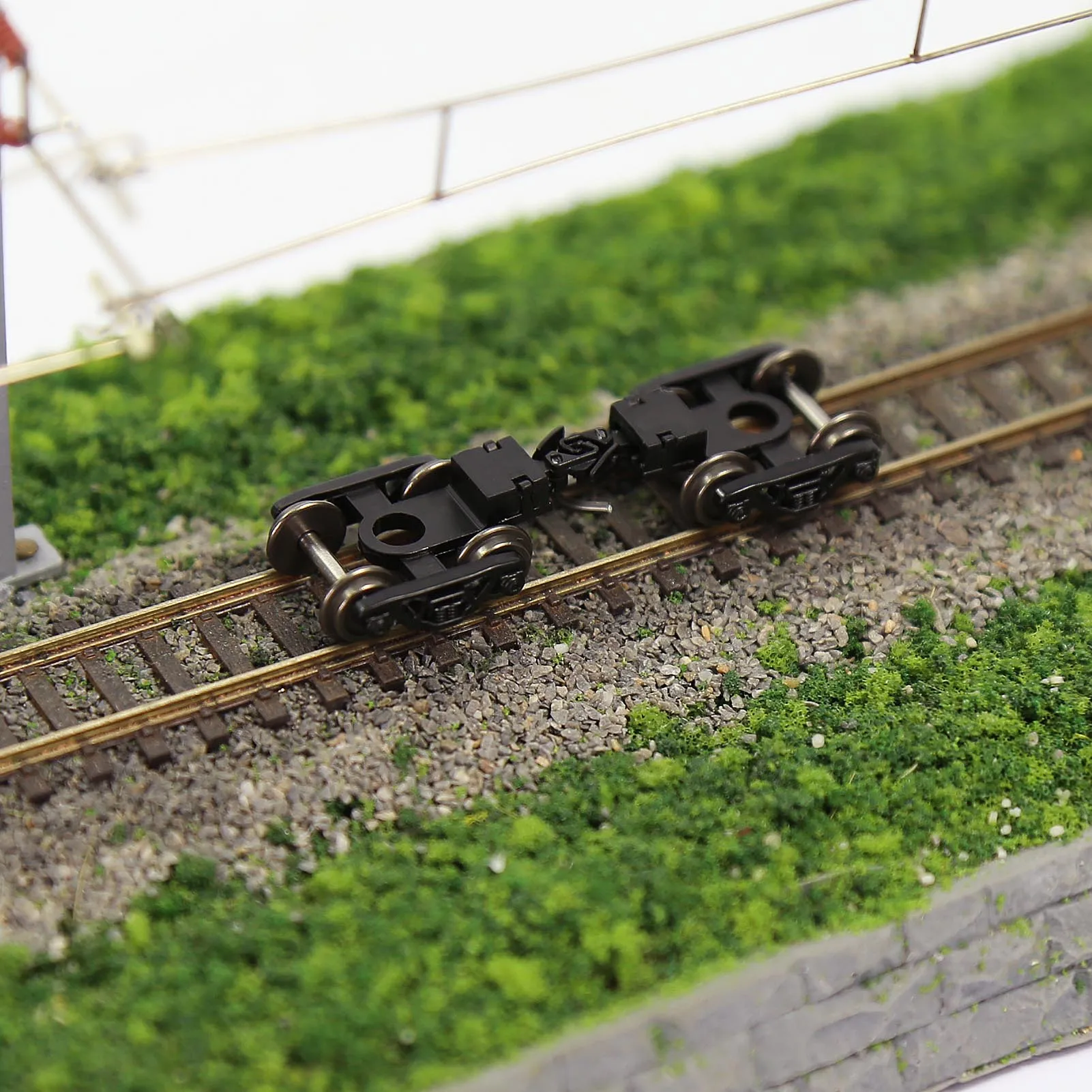 Evemodel 4pcs N Scale 1:160 Roller Bearing Truck Bogies with