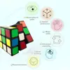 MoYu 3X3 Speed Cube Meilong MF3 3X3X3 Speed Cube Super-Durable Sticker with Vivid Colors 5