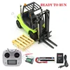 LESU 1/14 Remote Control Hydraulic Forklift Transfer Car RC RTR Truck Model ESC Motor Servo Toys for Boys Gift Thzh1204-Smt3 4