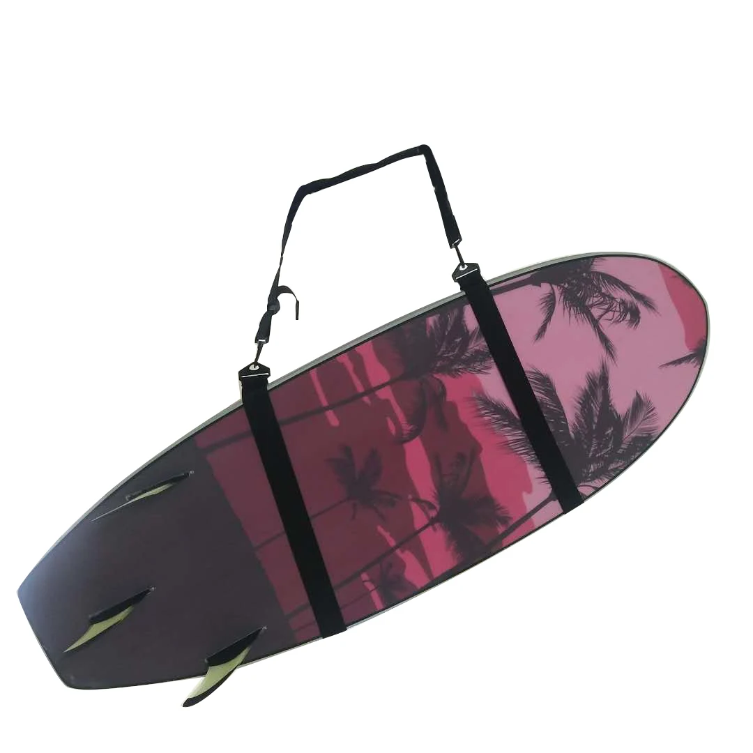 Nylon Adjustable Surfboard Shoulder Carry Stand Up Paddle Board Surfing Strap Sup Belt Rope fit canoe surfboard nylon shoulder strap bag strap belt modification buckle purse straps for longchamp bag punching dumpling crossbody bag handbag