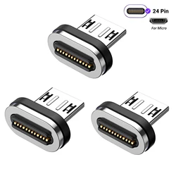 AUFU USB4.0 Magnetic High - Speed 90 - Degree Adapter (3tips for Micro)