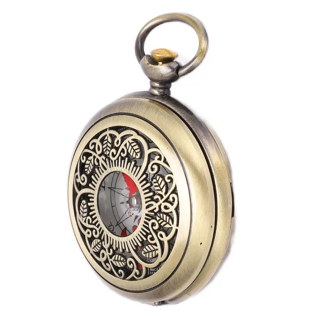 Portable Brass Outdoor Camping Compass 6