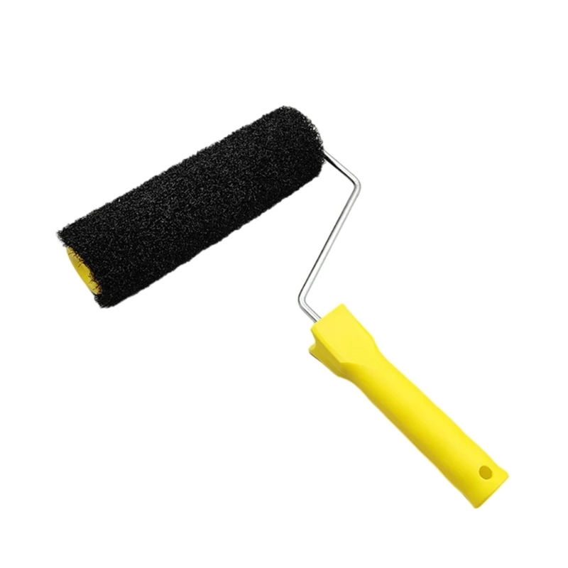 Ergonomic 9.8Inch Roller Brush Putty Roller Cleaning Special for Putty for Applying & Rolling paint roller brush