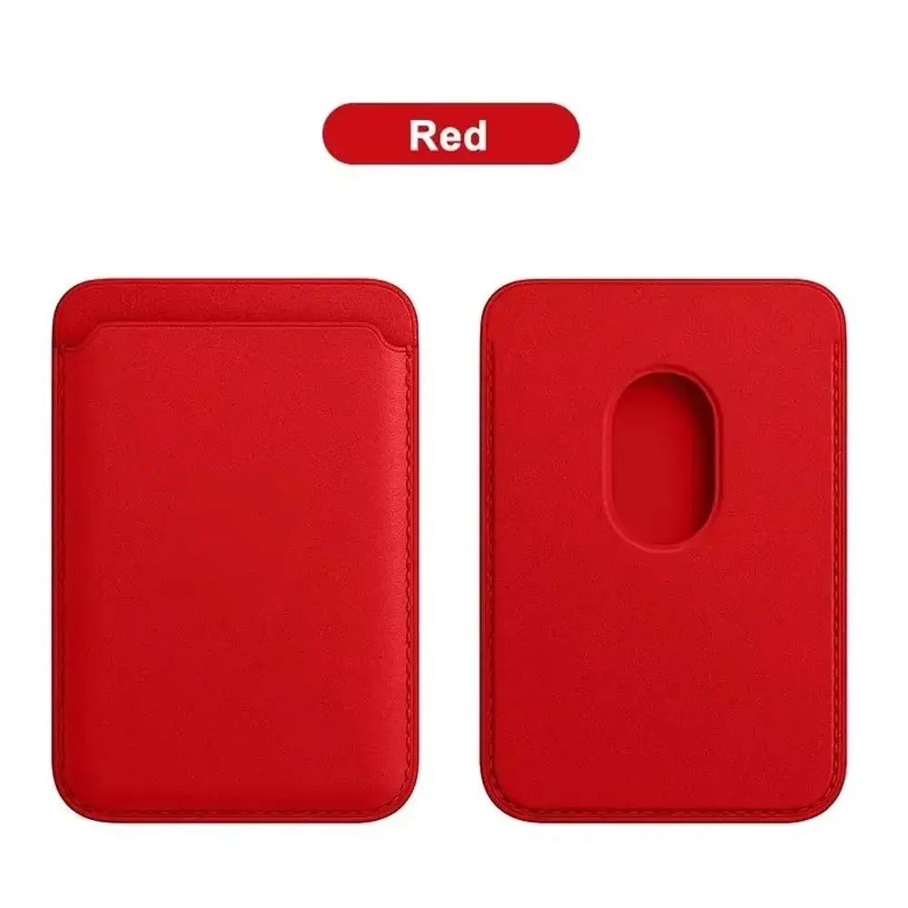 Premium Magnetic Leather Wallet Phone Case - Elegant Card Holder Bag Cover Accessory