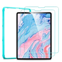 

ESR for iPad Air 4 Screen Protector Tempered Glass for iPad 8th HD Ultra Clear 2PCS Film for iPad Pro 11 12.9 2021 inch Film