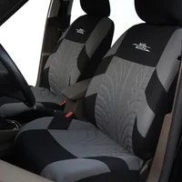 2pcs Universal Car Seat Cover Polyester Fabric Protect Seat Covers Fashionable Decoration of Car Seats Multiple Colors 2