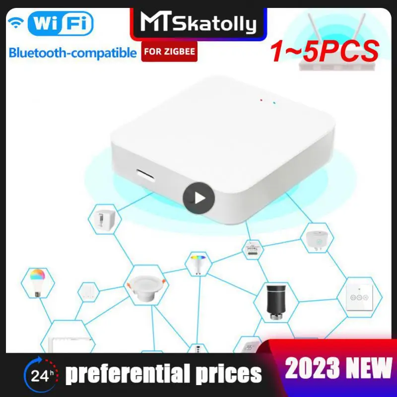 

Шлюз Tuya многорежимный, Wi-Fi + bluetooth, 1-5 шт.