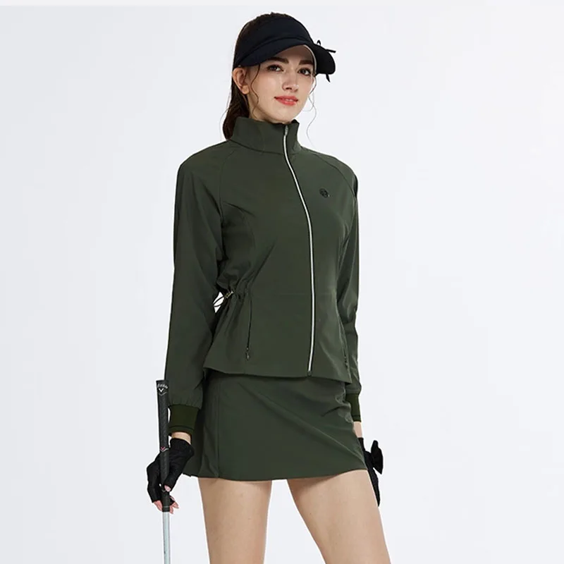 Women’s UV Golf Crop Top 2