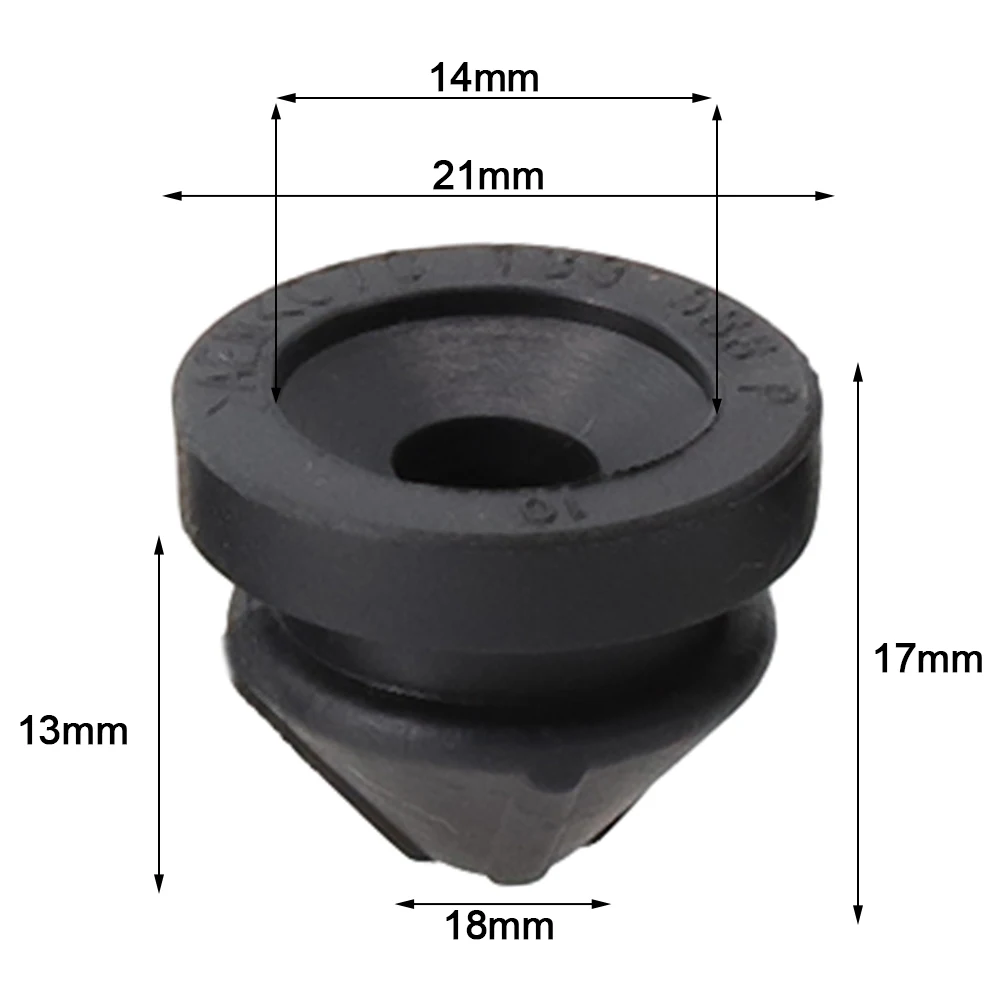 4x Auto Gummi Luftfiltergehäuse Shell Tülle Motorabdeckung Pufferbuchse 07C 133588 07C 133588 P Für A1 A/3 Q3 Für GOLF Für PASSAT – Detail 7