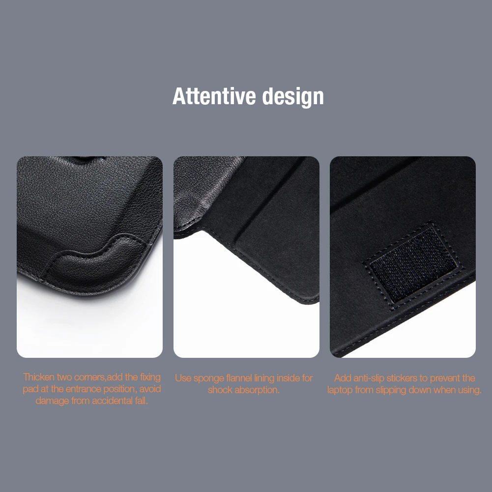 NILLKIN-Bolsa para Laptop com Suporte para Xiaomi,