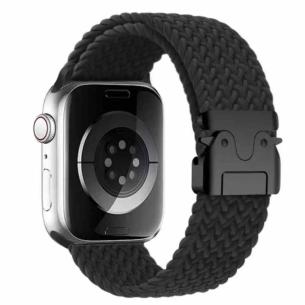 Braided Band For Apple Watch Straps 40 mm 44mm 46mm thumbnail 8
