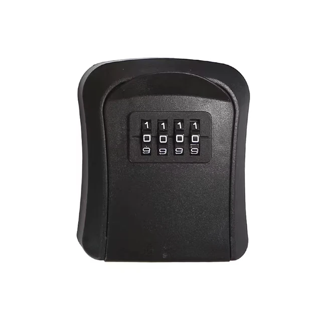 Key Keeper Combination Lock Wall Mounted Waterproof 4 Digits Passwords 5 Keys Storage Box Easy to Fix Home Or Office 2