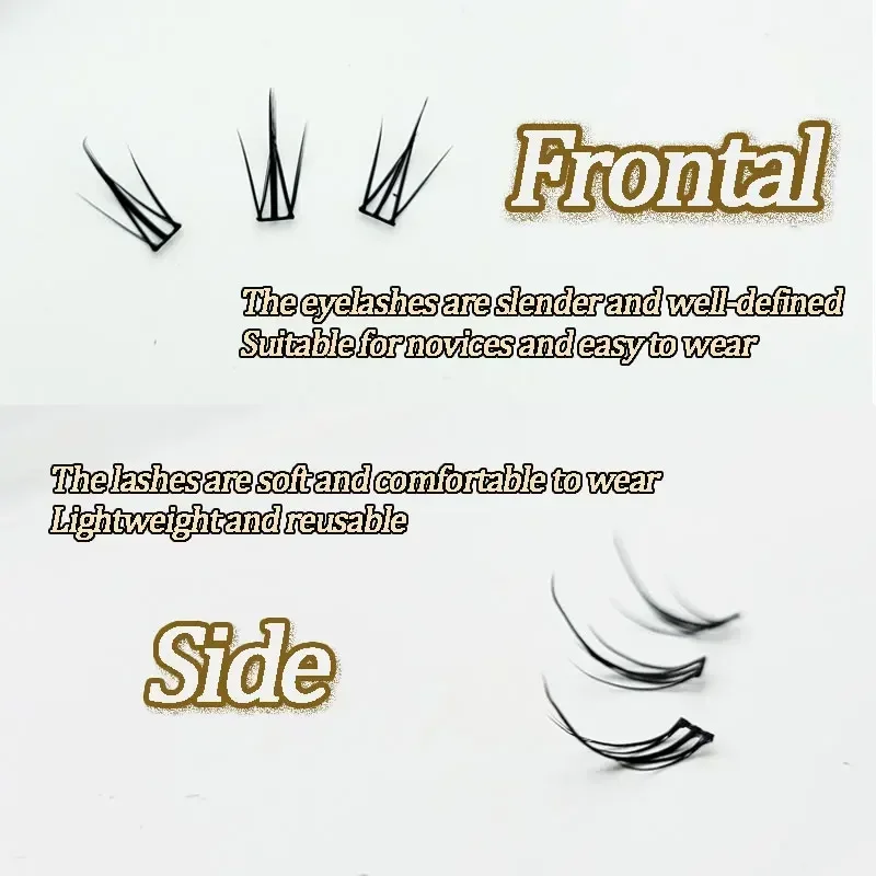 DIY Natural Fake Eyelash Clusters