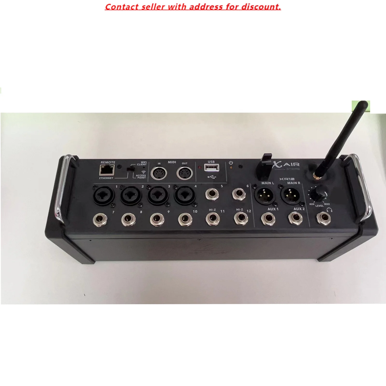 XR12 High Quality Professional 12 Channel Input Portable/Rackmount Digital Audio Mixer For IPad And Android Tablets