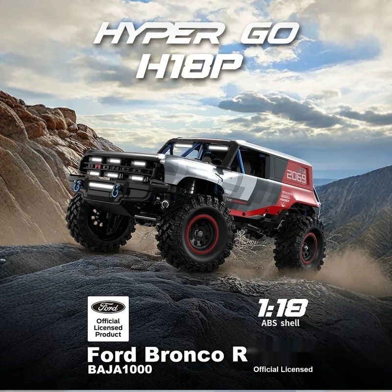 Mjx 1/18 브러시리스 원격 조종 크롤러 H18P 오프로드 등반 RC카 모델 (성인 취미 애호가용)