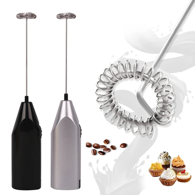 Egg Beater Kitchen Drink Foamer Whisk Mixer Stirrer Coffee Cappuccino  Creamer Whisk Frothy Blend Whisker Electric Milk Frother - AliExpress