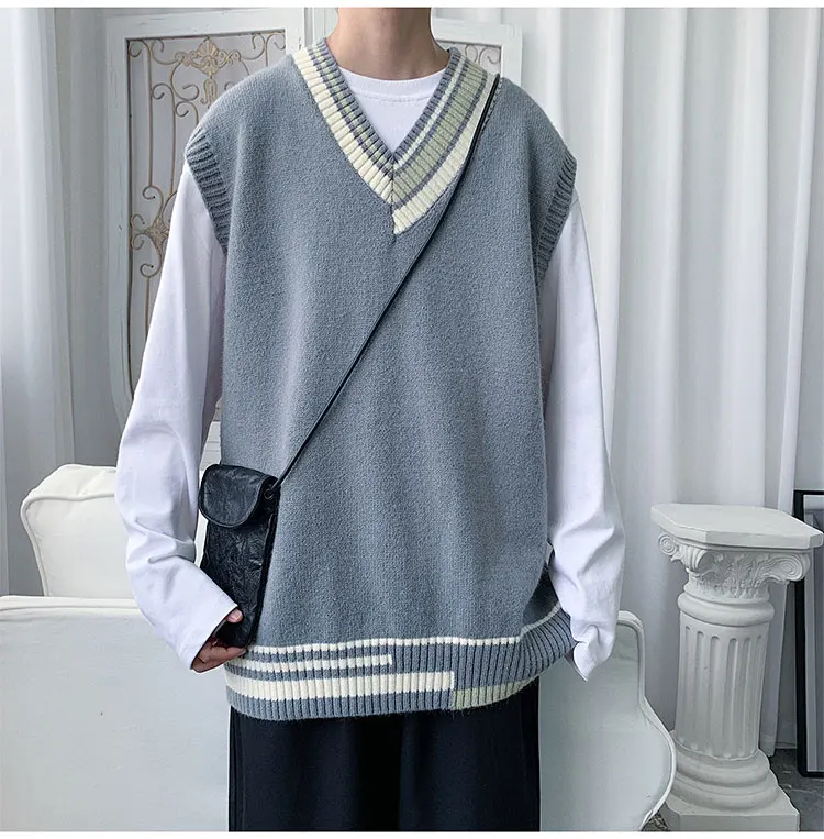 Mens Knit Sweater Vest