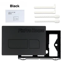 อะไหล่แผงกดชักโครกแบบติดผนัง สำหรับถังเก็บน้ำแบบซ่อน Geberit SIGMA01-50 รุ่น 115.770 UP300/UP320 สีดำ 1