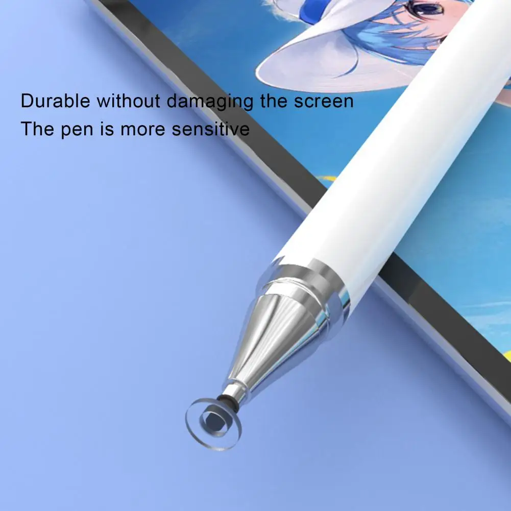 

Universal Drawing Stylus Pen 2 in 1 Double Headed Replaceable Nib Precise Drawing Tablet Smart Phone Touch Stylus Office Working