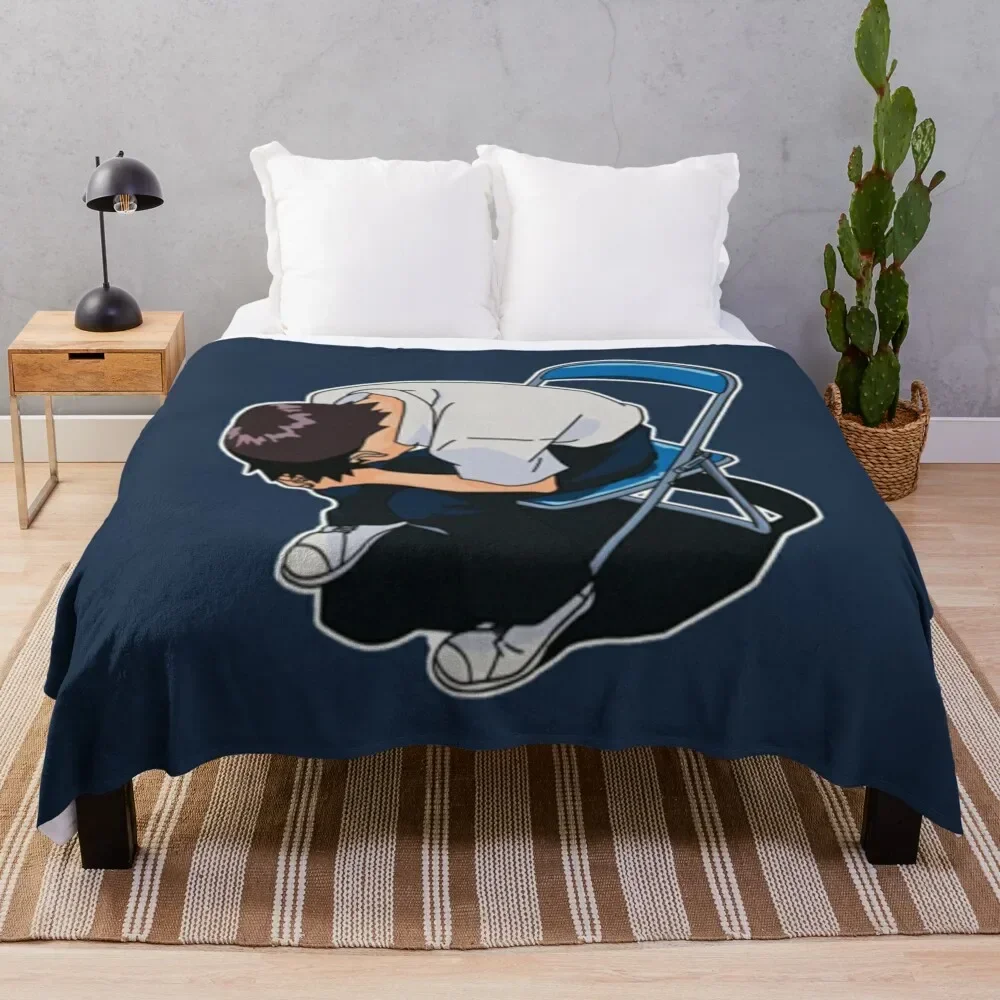 

Shinji Ikari Throw Blanket Bed Fashionable Moving Sofas sofa bed Blankets