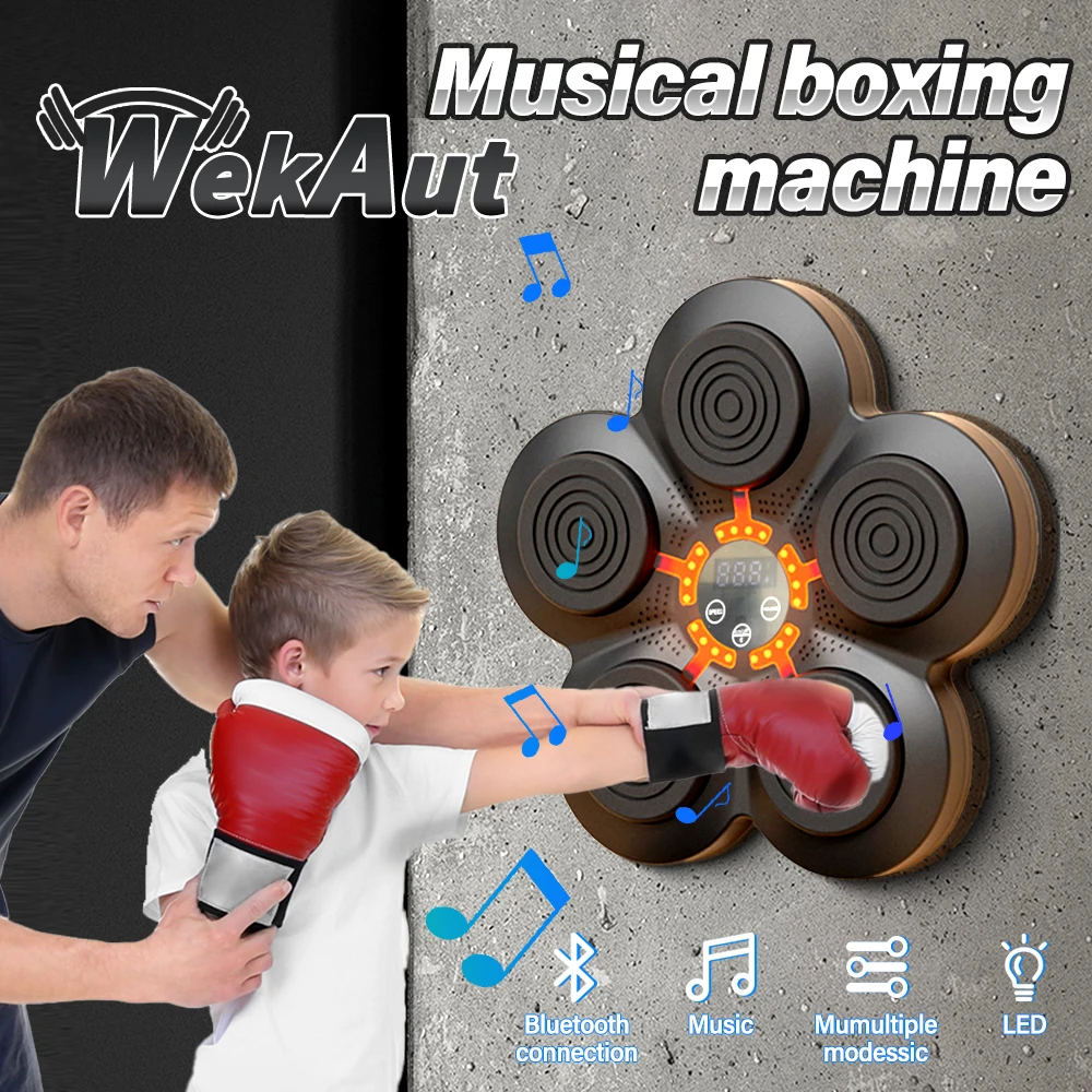 SmartMusicBoxingTrainingMachineBoxingFitnessTrainerElectronic