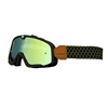 Lunette de moto rétro coupe-vent pour hommes, lunettes de soleil de scooter