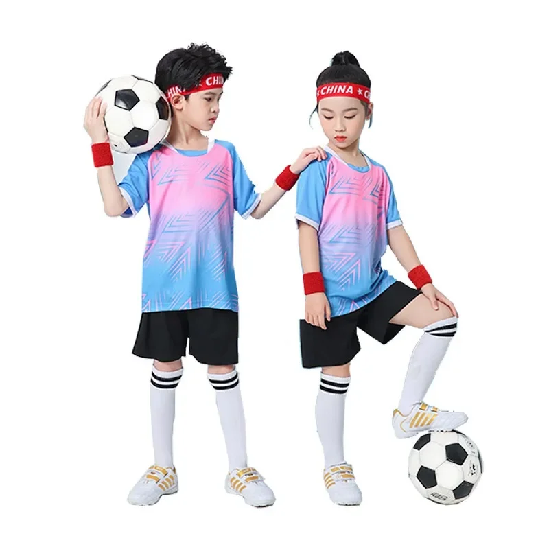 Children Soccer Set for Outdoor Games and Training Colorful and Comfortable Awesome Gradient