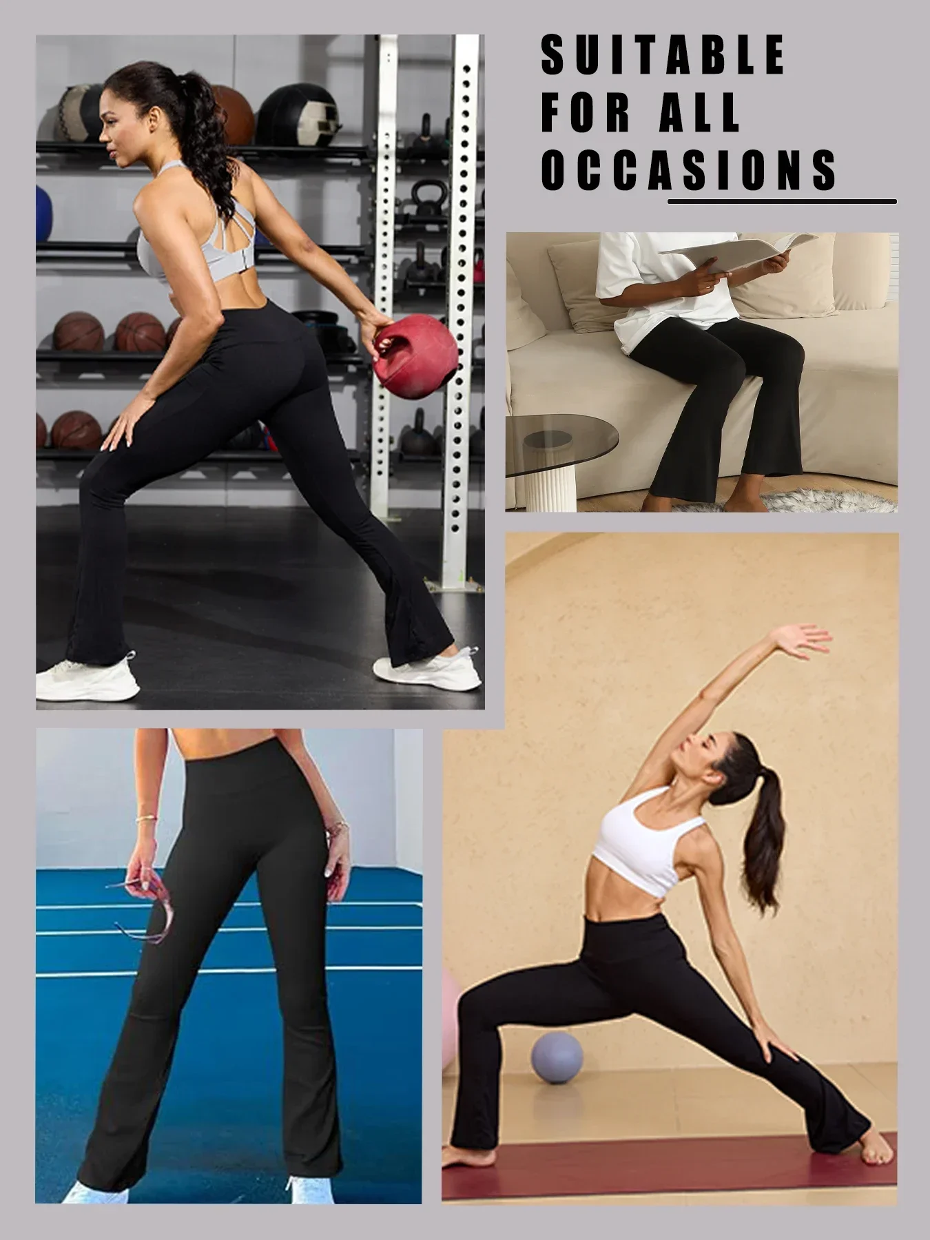 Women's Super Soft Flare Pants 4