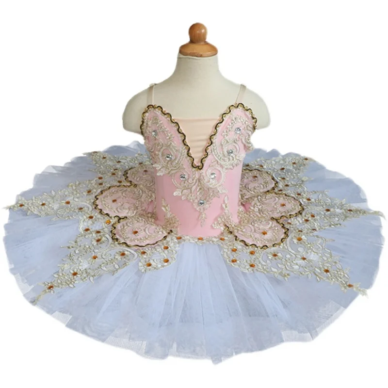 

Children's professional ballet skirt Sleeping Beauty girls' performance dress Little Swan Tutu Skirt organization performance