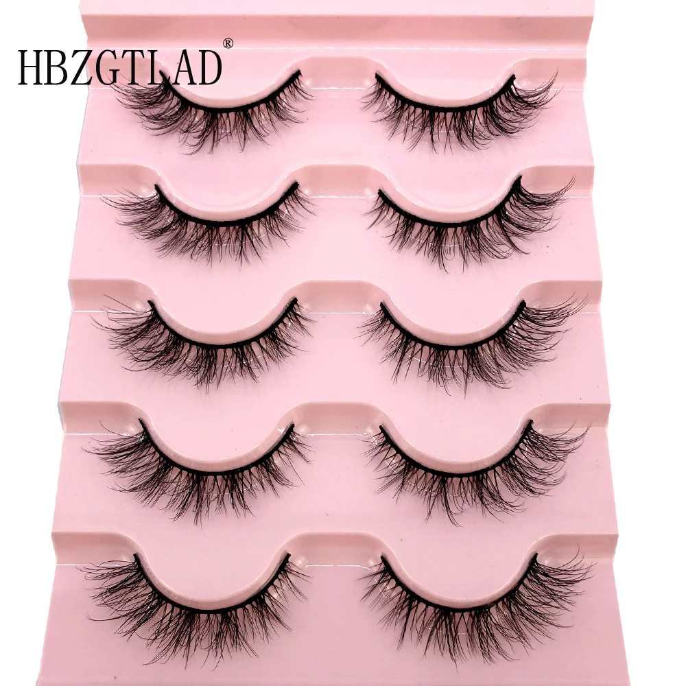 5 Pairs 3D Eyelashes Natural Thick False Eyelashes Makeup Extension eyelash extension eyelash extensions eyelash extension lashes fake eyelashes false eyelashes
