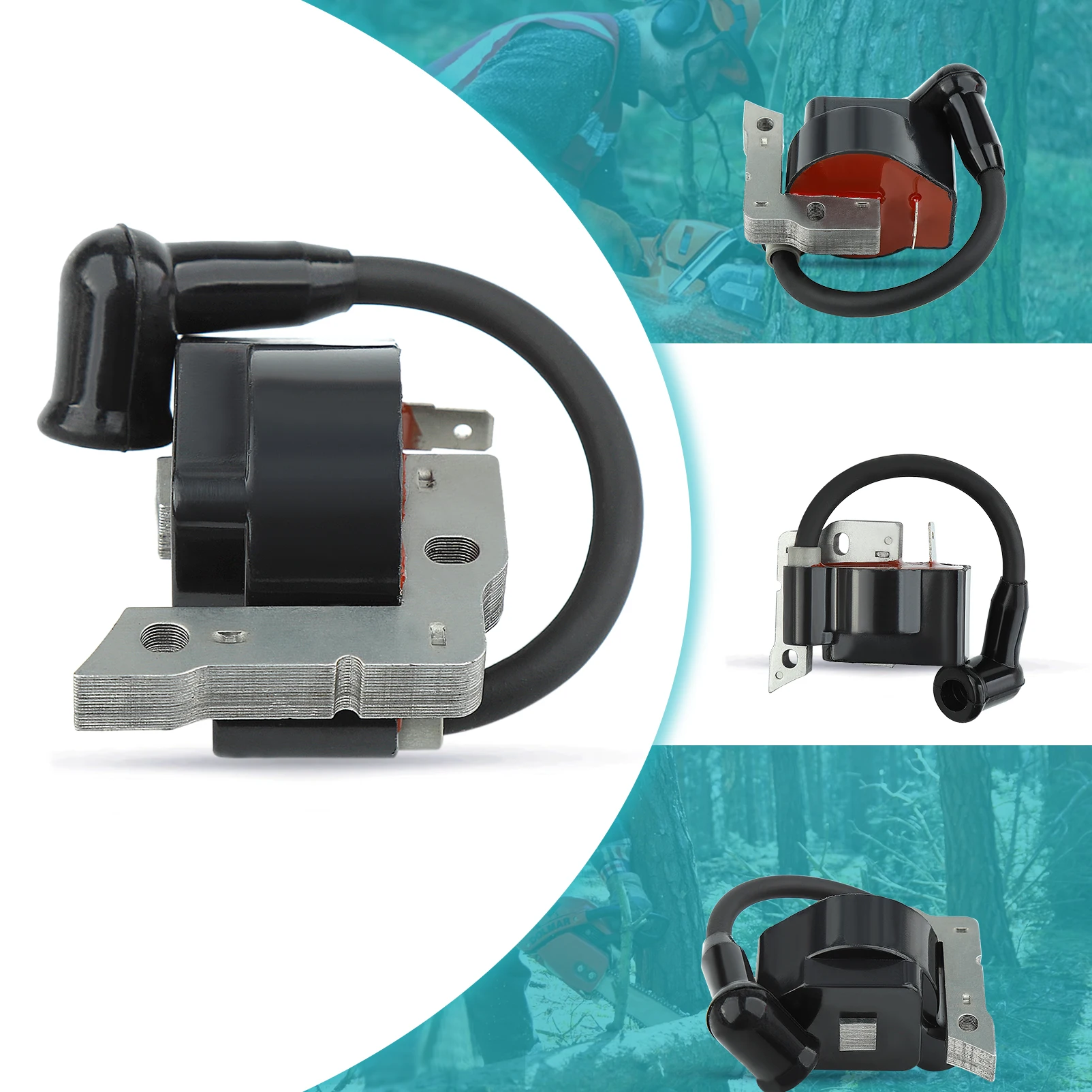 Ignition Coil Module For Husqvarna 40 45 49 Jonsered 2041 2045 2050 Chainsaw 503580501 503 58 05-01 4