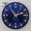 Blue dial hands