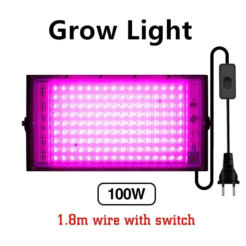 100W EU Plug Grow