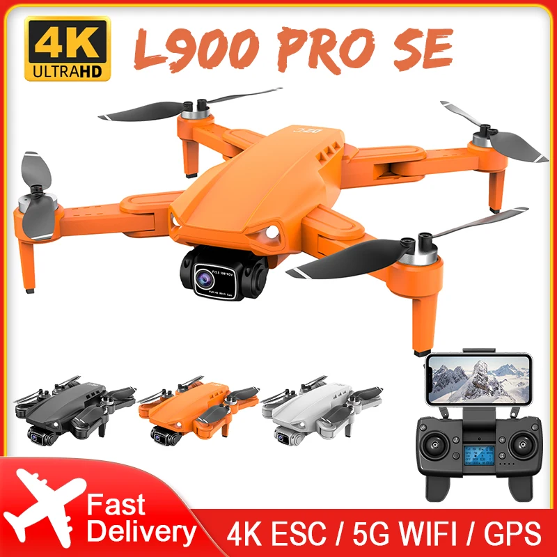 Dron Profesional 4K con GPS y cámara Dual HD, cuadricóptero RC con Motor sin escobillas, 5G