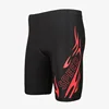 Men's Five-point Swimming Trunks Men's Swimsuits Hot Spring High-elastic Quick-drying Swimming Trunks Men's Long Swimming Trunks 2